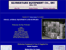 Tablet Screenshot of klubertanz.com